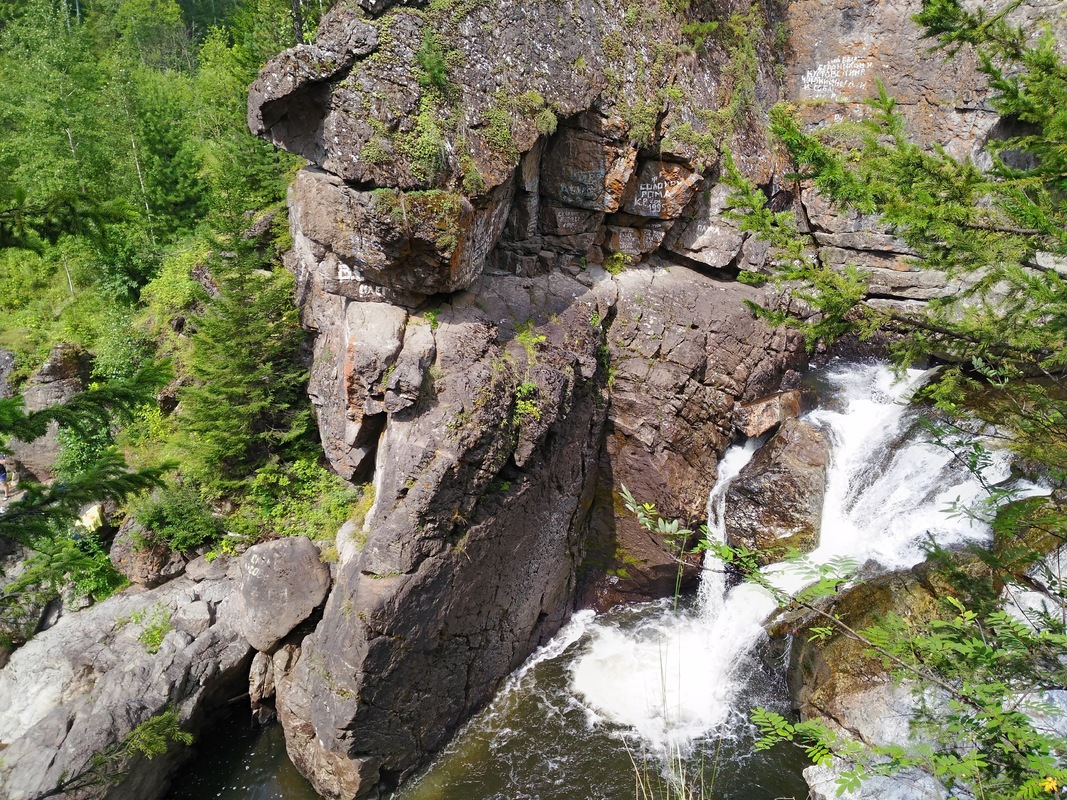 Богунайский водопад зеленогорск фото